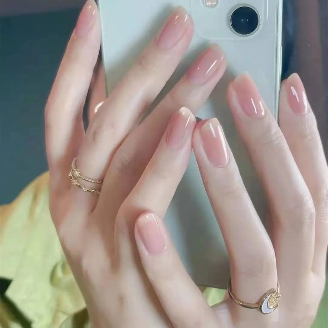 Nude Nail Polish 2025 Summer White Waterproof Long Lasting - Image 4