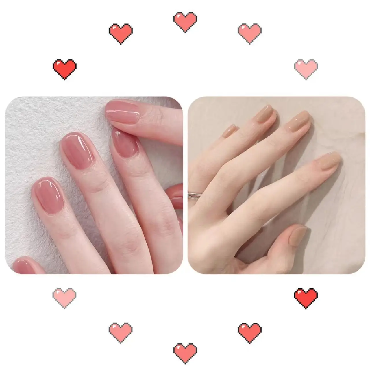 Nude Nail Polish 2025 Summer White Waterproof Long Lasting - Image 9