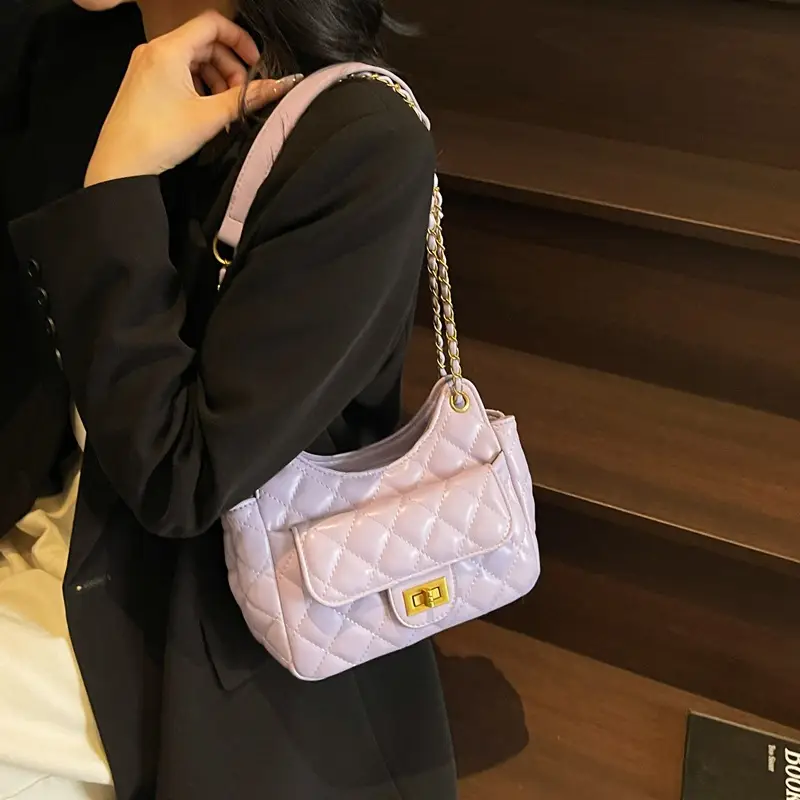 Women Quilted Chain Bag Cream 2026 - Image 9