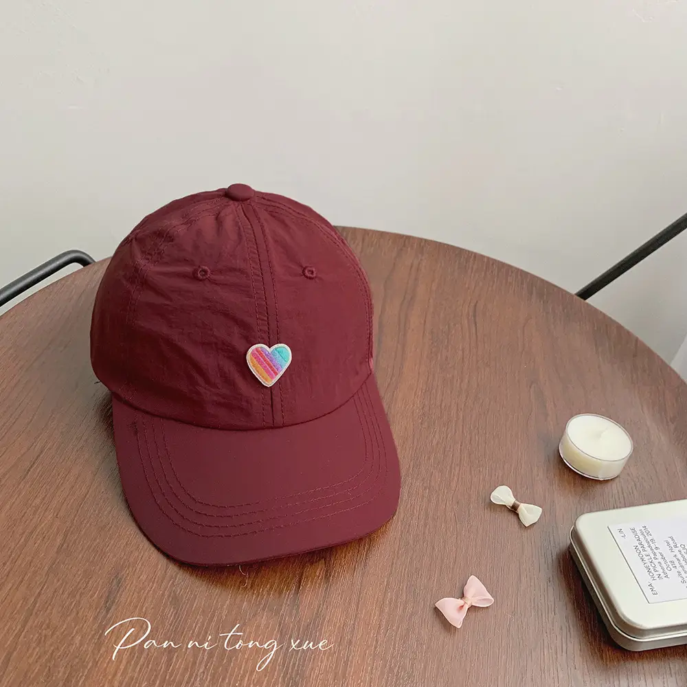 Spring Sunshade Cap Rainbow Love Kids - Image 7
