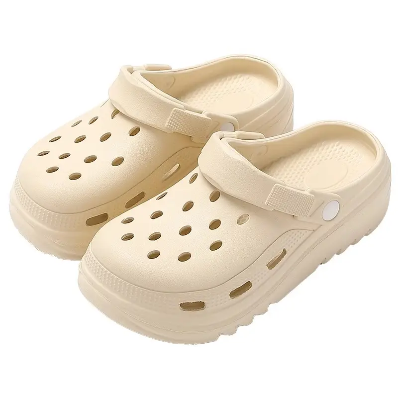 Pregnant Women's Cave Shoes Women's 2025 New Non-slip Thick-soled Beach Sandals Soft-soled Cave Shoes Women's Summer Outer Wear - Image 32