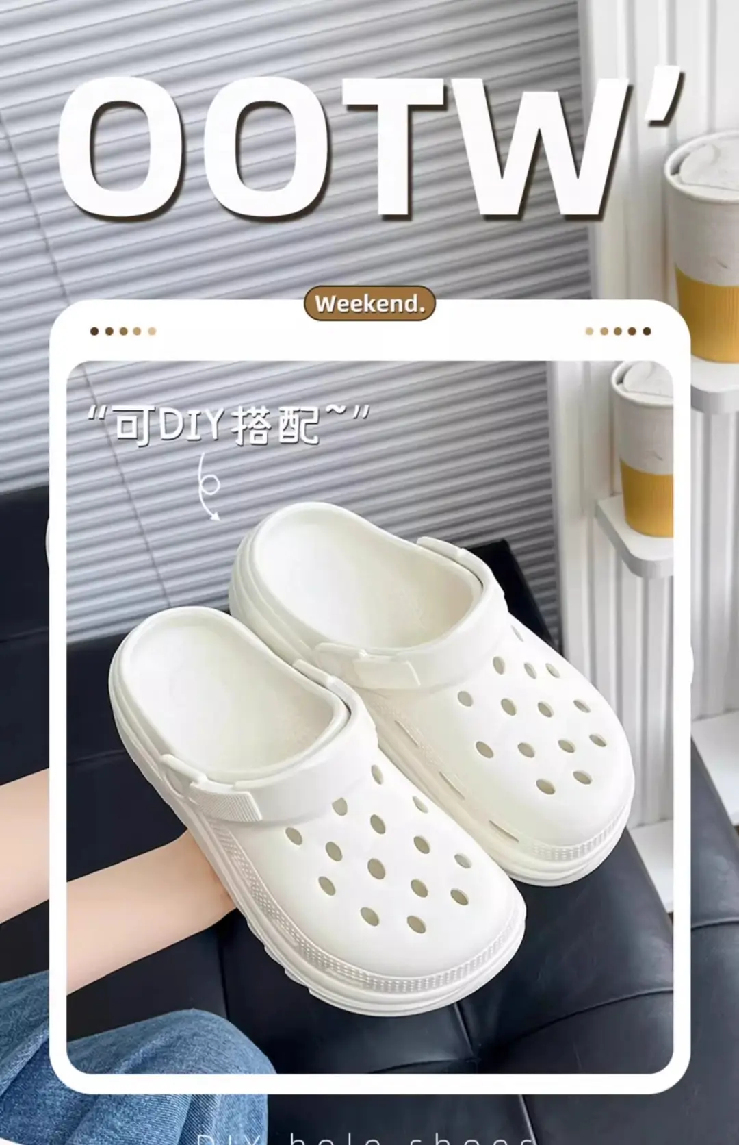 Pregnant Women's Cave Shoes Women's 2025 New Non-slip Thick-soled Beach Sandals Soft-soled Cave Shoes Women's Summer Outer Wear — feature 1