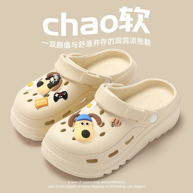 Pregnant Women's Cave Shoes Women's 2025 New Non-slip Thick-soled Beach Sandals Soft-soled Cave Shoes Women's Summer Outer Wear - Image 19