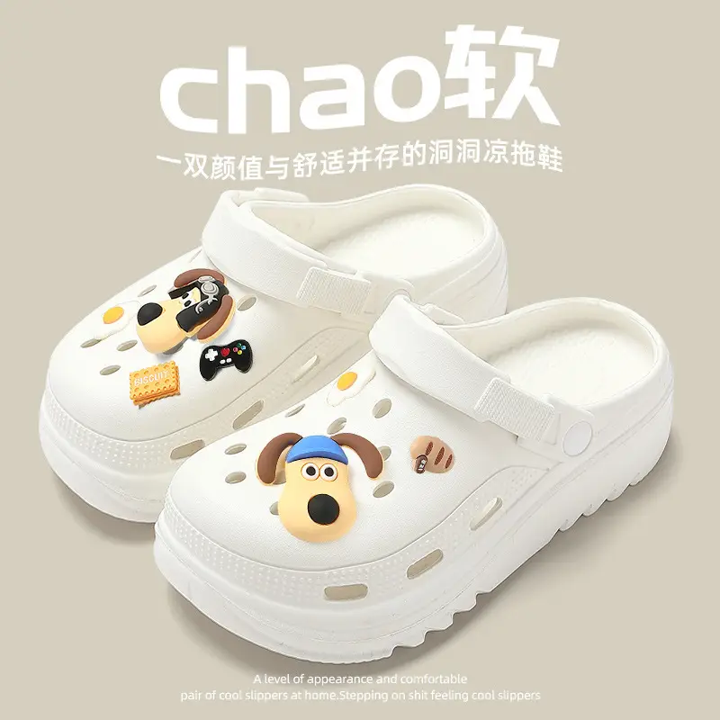 Pregnant Women's Cave Shoes Women's 2025 New Non-slip Thick-soled Beach Sandals Soft-soled Cave Shoes Women's Summer Outer Wear - Image 21