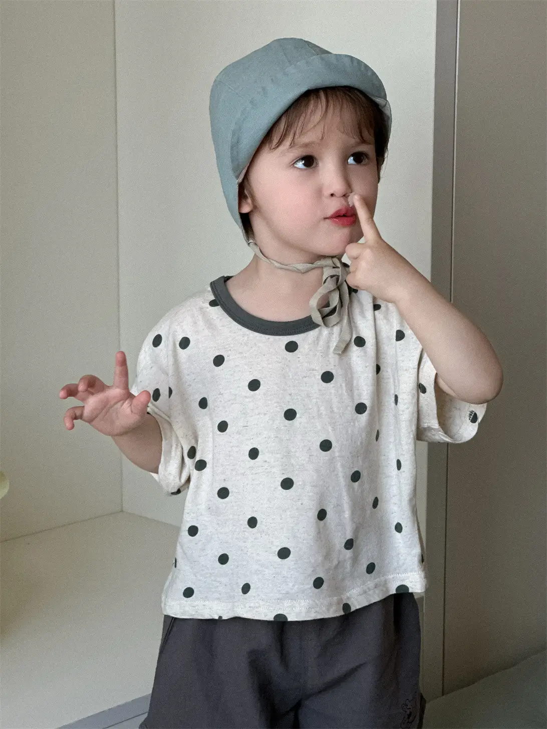 Kids Thin Striped Summer Shirt Set 2026 - Image 2