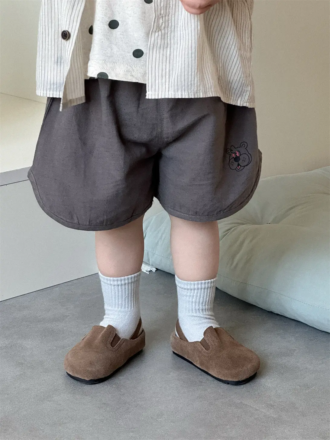 Kids Thin Striped Summer Shirt Set 2026 - Image 3