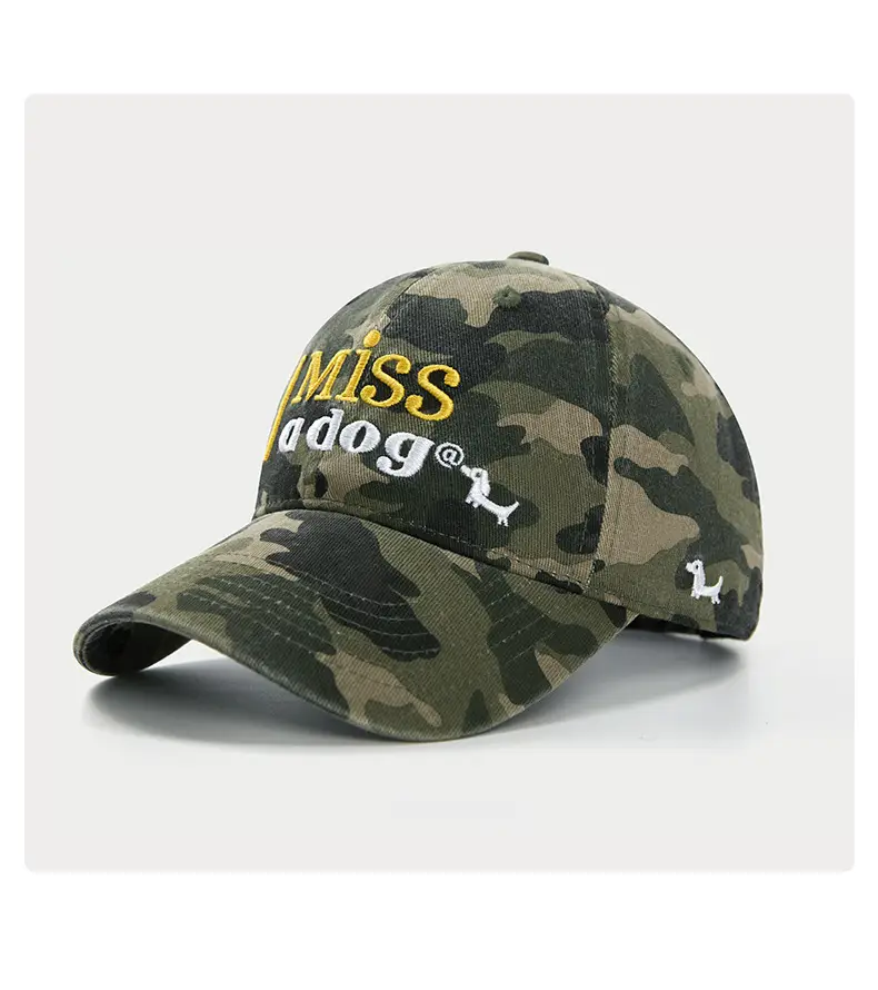 Miss IDOGG Baseball Cap Yellow Black Men Women — feature 18
