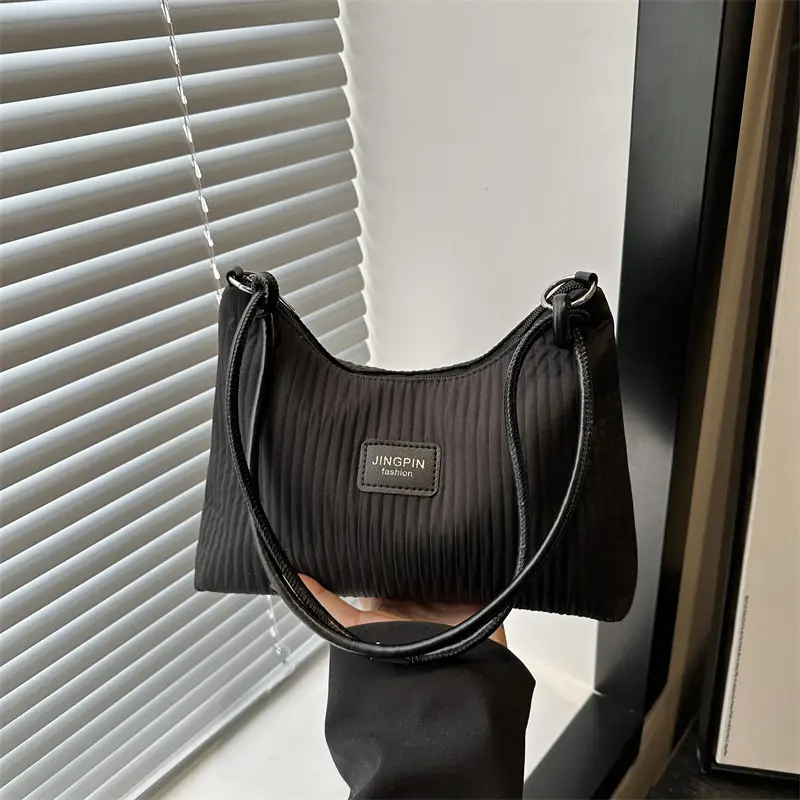 Women's Pleated Satchel Bag Cream 2025 - Image 8