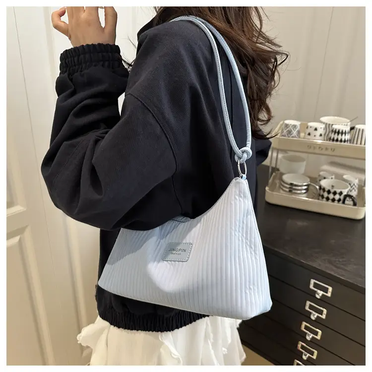Women's Pleated Satchel Bag Cream 2025 — feature 10