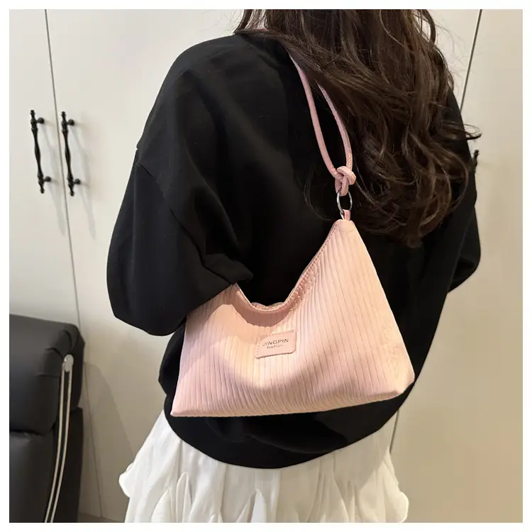 Women's Pleated Satchel Bag Cream 2025 — feature 21