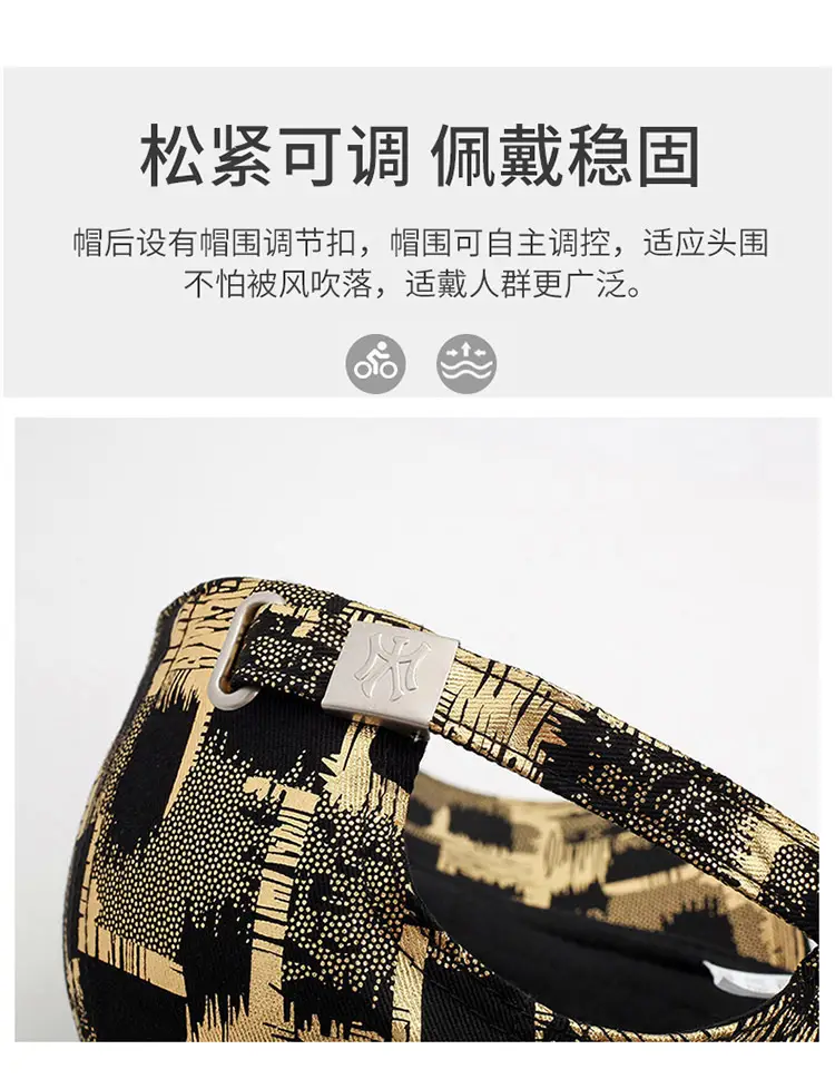Gold Plated Plaid Baseball Cap for Men Women Military Fans — feature 4