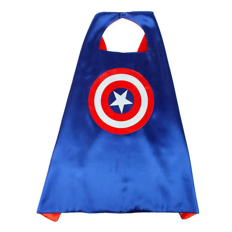 Children's Hero Cape Marvel Spider-Man Iron Man Batman Superman Captain America Hulk Cape Cape