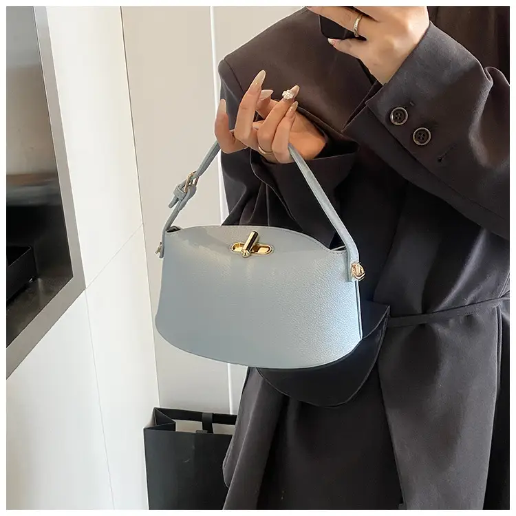 2025 Retro Shoulder Crossbody Bag Women's Leather White — feature 11