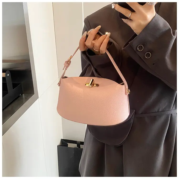 2025 Retro Shoulder Crossbody Bag Women's Leather White — feature 19