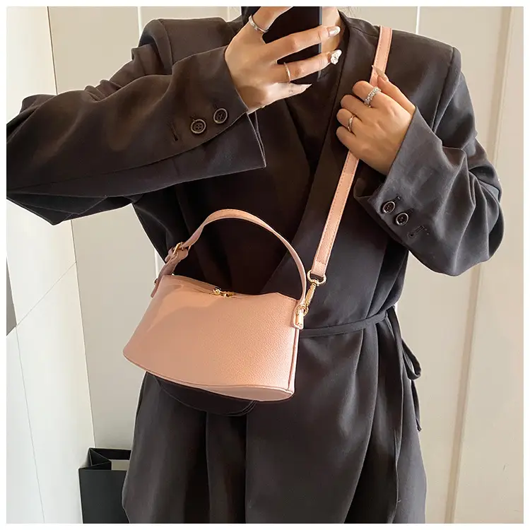2025 Retro Shoulder Crossbody Bag Women's Leather White — feature 21