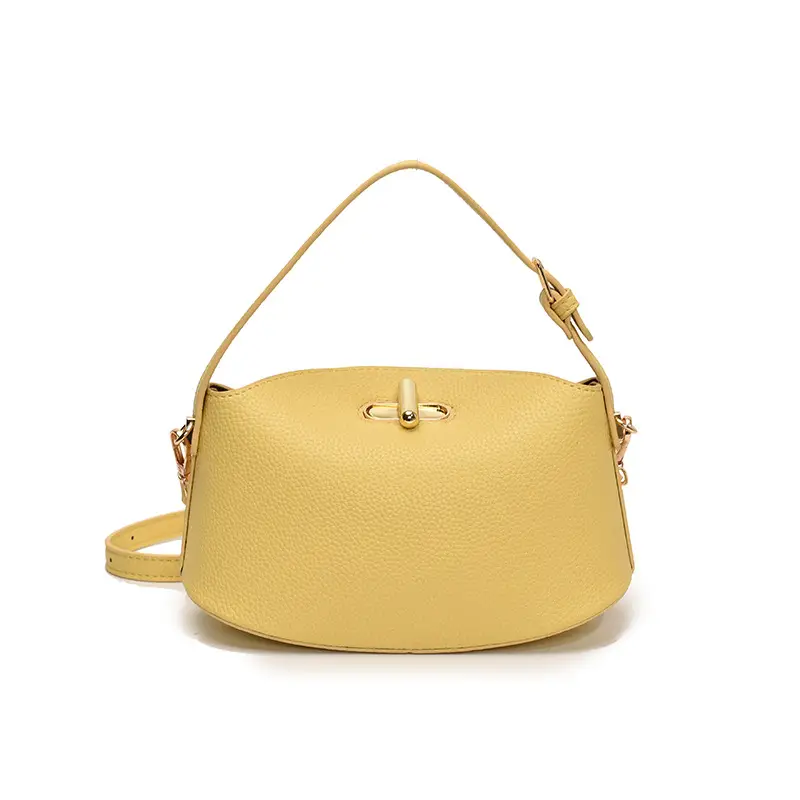 2025 Retro Shoulder Crossbody Bag Women's Leather White - Image 2