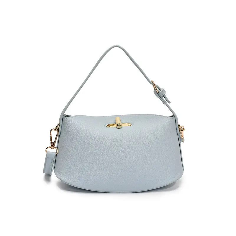 2025 Retro Shoulder Crossbody Bag Women's Leather White - Image 3