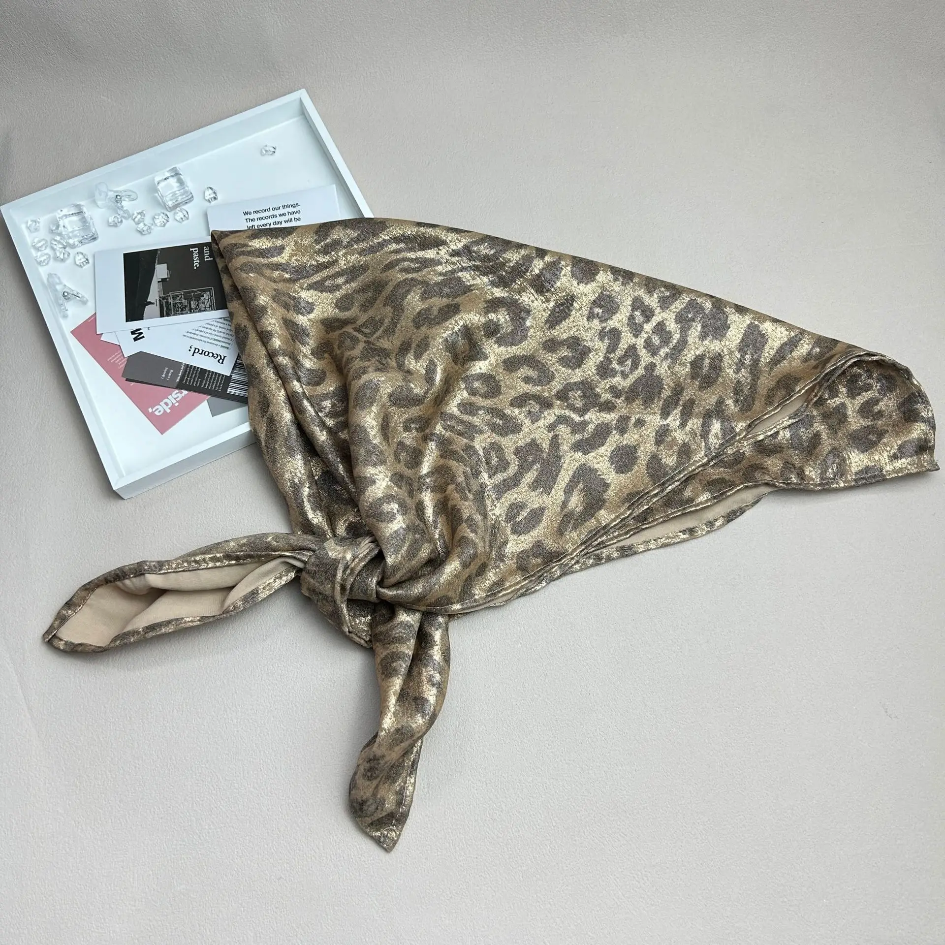 2025 Liquid Silver Laser Turban for Women — feature 15