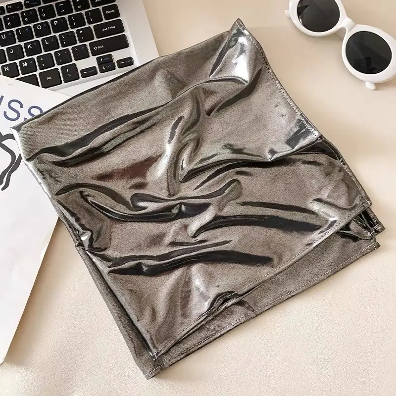 2025 Liquid Silver Laser Turban for Women — feature 27