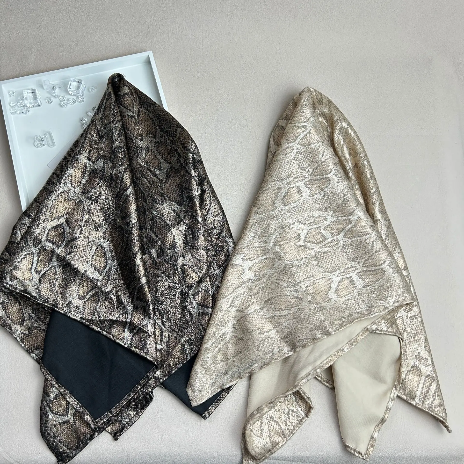 2025 Liquid Silver Laser Turban for Women — feature 8