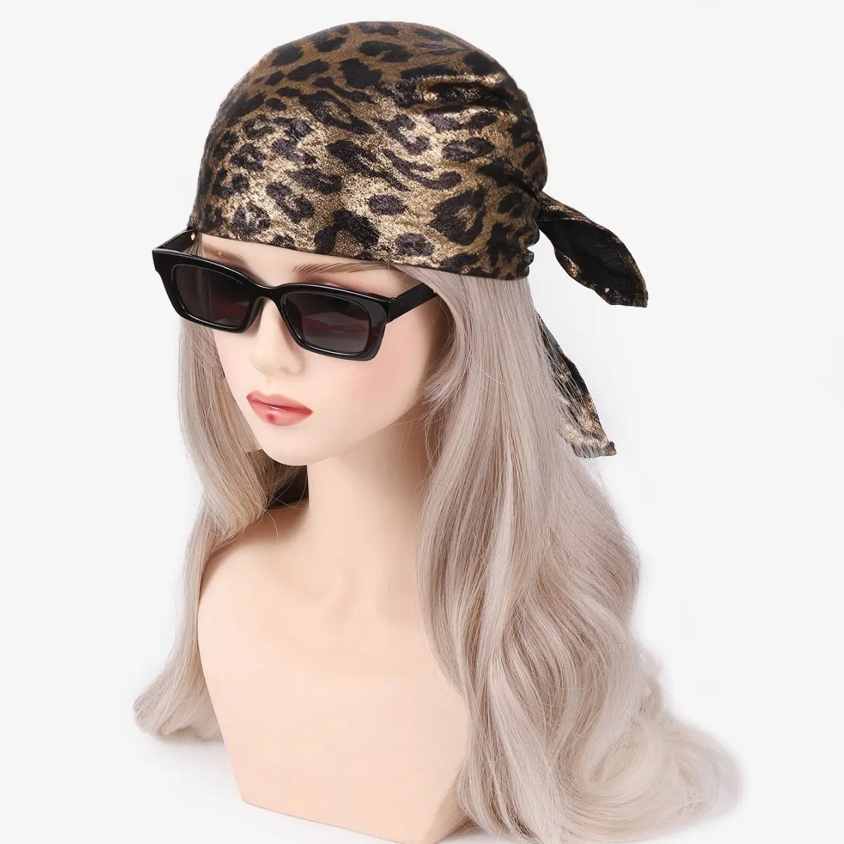 2025 Liquid Silver Laser Turban for Women