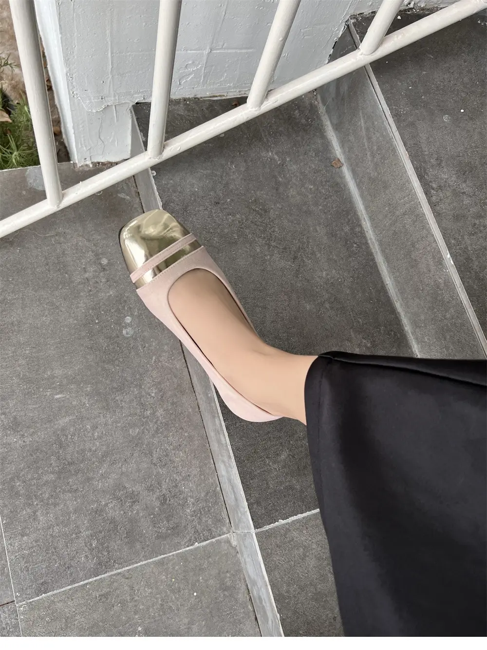 French Style Beautiful Single Shoes Chanel Style Elegant Evening Shoes with Skirt Soft Bottom Shallow Mouth Flat Gentle Style Mary Jane Shoes — feature 4