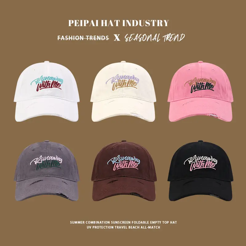 Women's Wide-brim Sunscreen Cap Summer Hat - Image 9