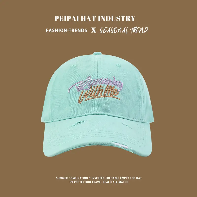 Women's Wide-brim Sunscreen Cap Summer Hat — feature 5