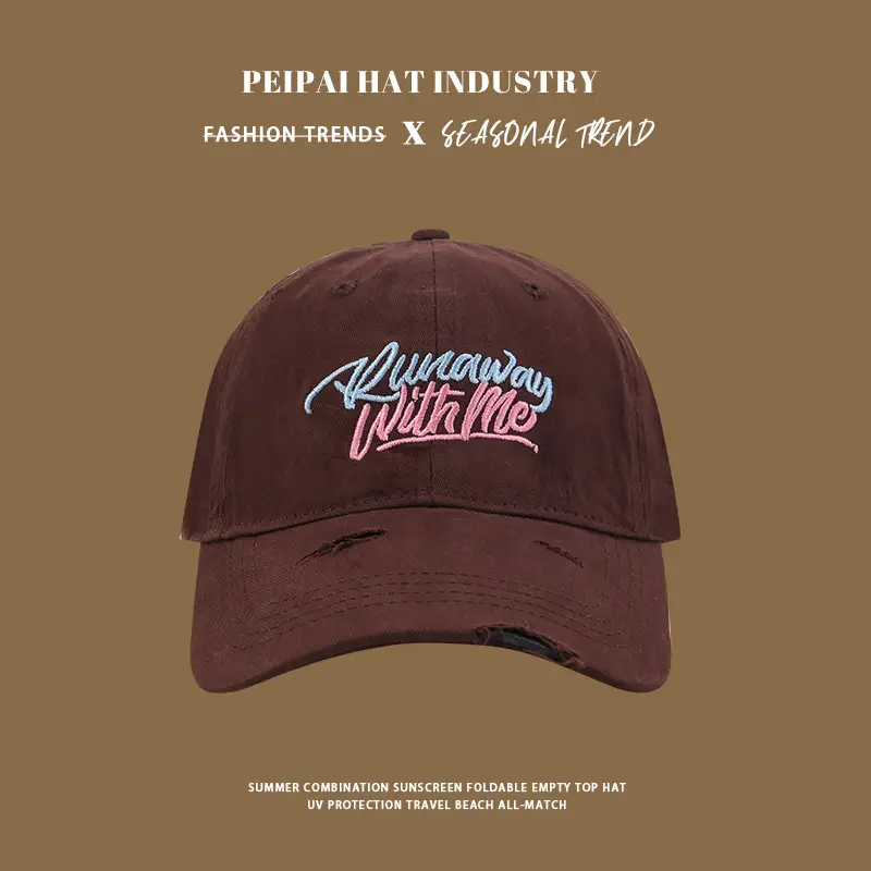 Women's Wide-brim Sunscreen Cap Summer Hat - Image 6