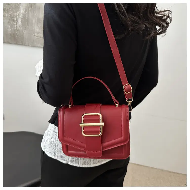 Women's White Square Shoulder Crossbody Bag 2025 Spring Summer — feature 11