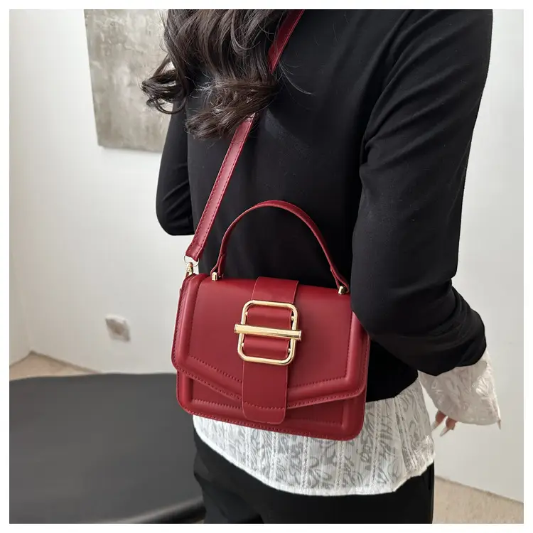 Women's White Square Shoulder Crossbody Bag 2025 Spring Summer — feature 12