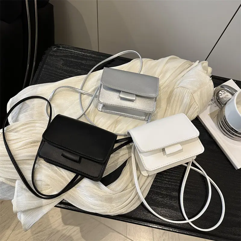 White Crossbody Bag for Women 2025 Spring Elegant Casual - Image 7