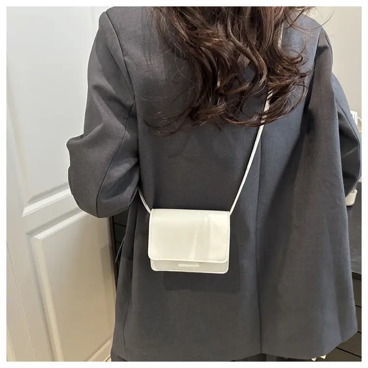 White Crossbody Bag for Women 2025 Spring Elegant Casual — feature 10