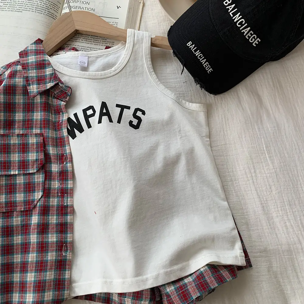 White WPATS Sleeveless Boy's T-Shirt 2025 - Image 3