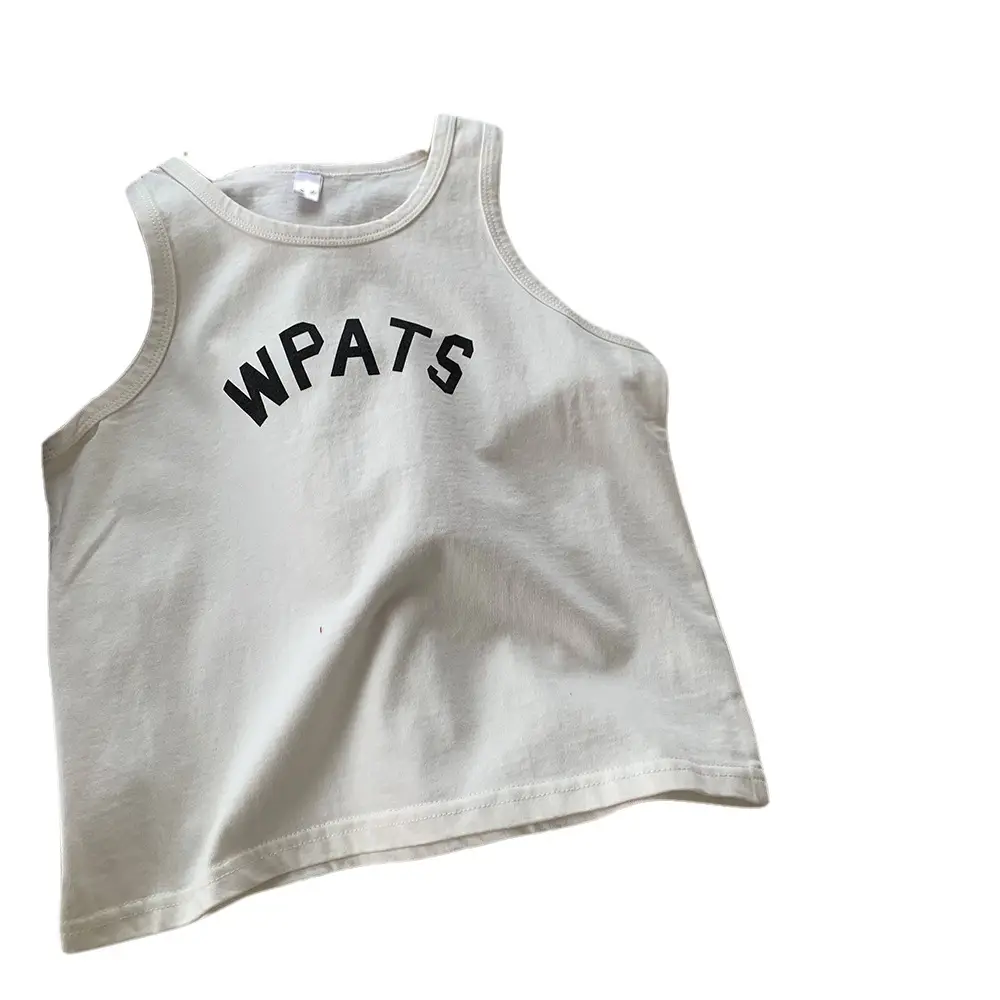 White WPATS Sleeveless Boy's T-Shirt 2025 - Image 6