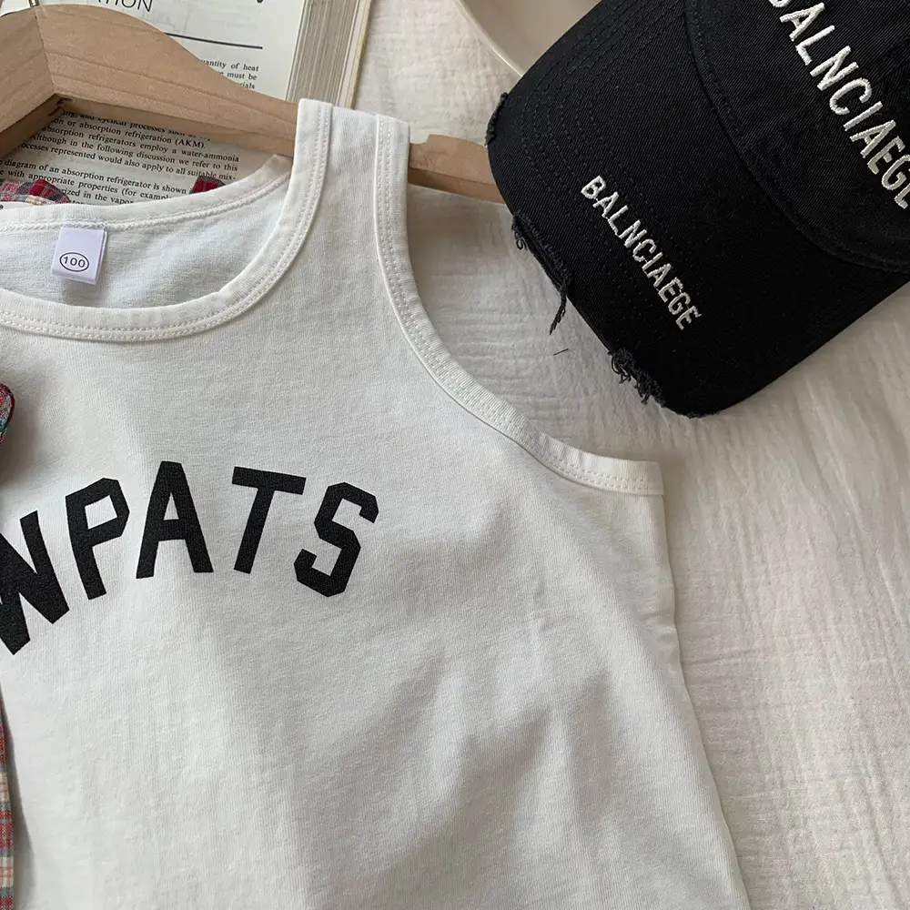 White WPATS Sleeveless Boy's T-Shirt 2025 — feature 2