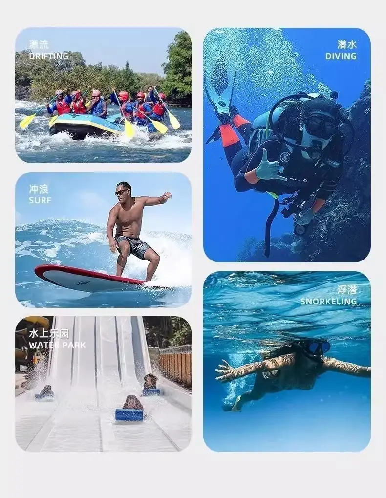 Mobile Phone Waterproof Bag Touchscreen Swimming Takeaway Rider Special Diving Sealed Bag Equipped with Waterproof Mobile Phone Case for Photography — feature 7