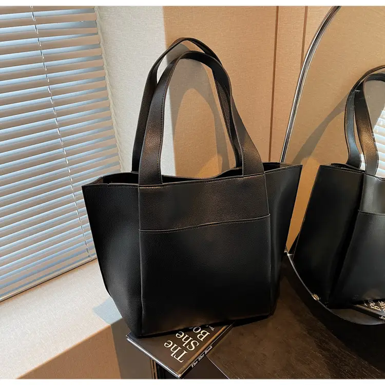 Women Cross-Border Large Capacity Tote Bag Tan 2026 — feature 32