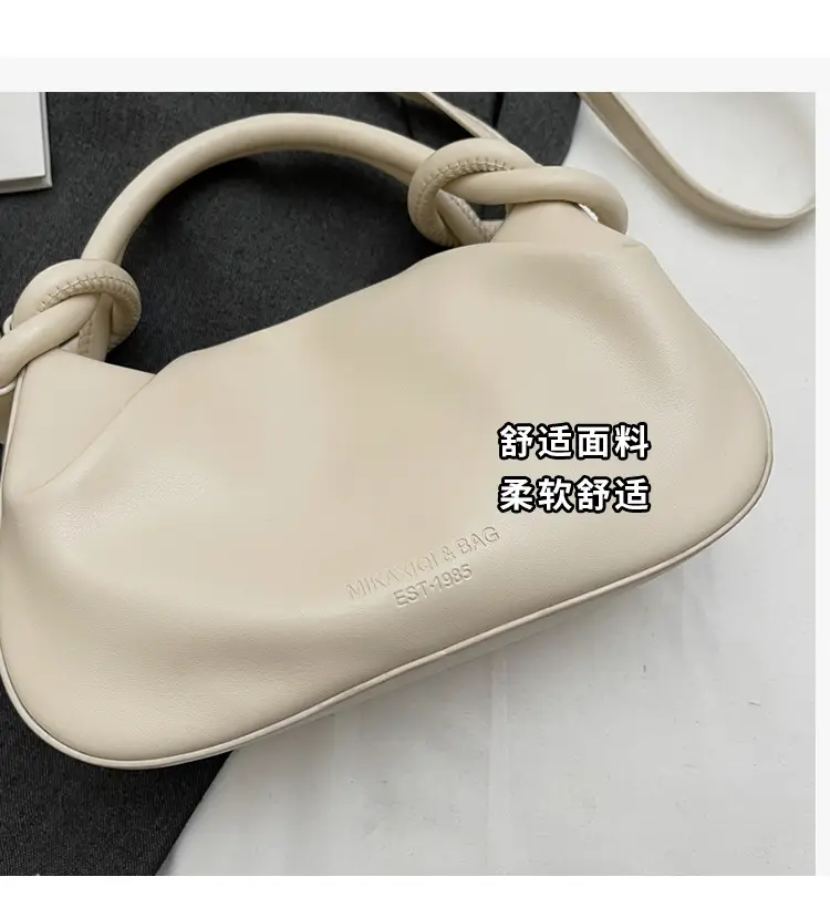 Stylish Silver Pleated Shoulder Bag for Women 2025 — feature 6