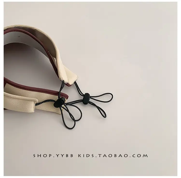 Pink Sun Hat for Kids Girls Open Top UV Protection — feature 12