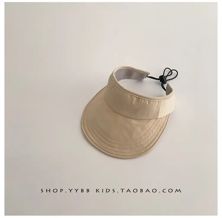 Pink Sun Hat for Kids Girls Open Top UV Protection — feature 14