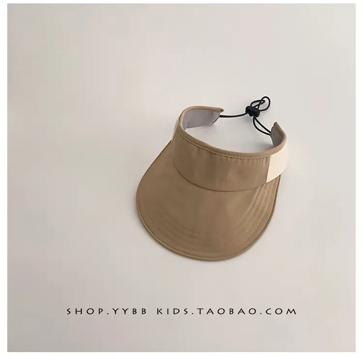Pink Sun Hat for Kids Girls Open Top UV Protection — feature 17