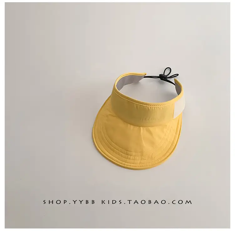 Pink Sun Hat for Kids Girls Open Top UV Protection — feature 19