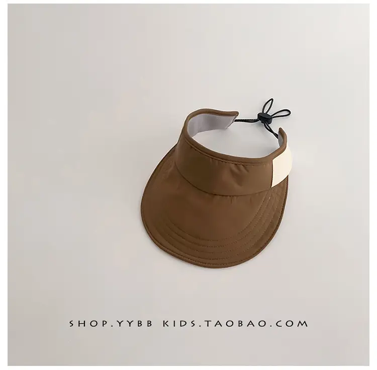 Pink Sun Hat for Kids Girls Open Top UV Protection — feature 20