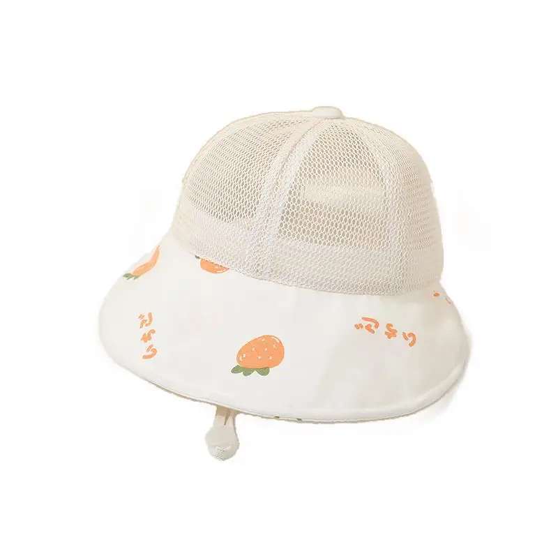 Baby Pink Mesh Sun Hat for Boys Girls Summer - Image 9