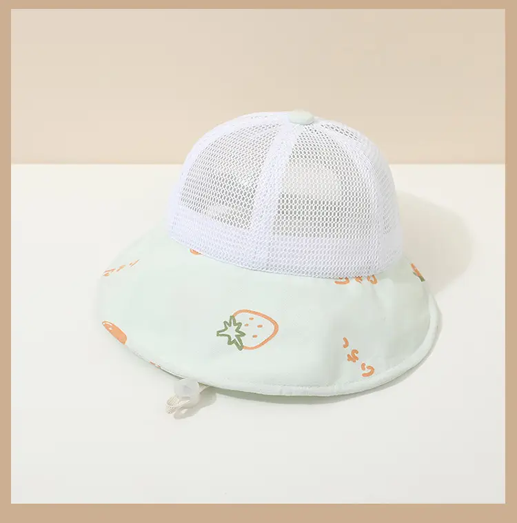 Baby Pink Mesh Sun Hat for Boys Girls Summer — feature 14