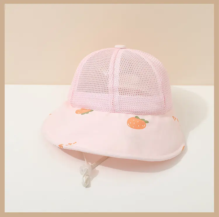 Baby Pink Mesh Sun Hat for Boys Girls Summer — feature 16