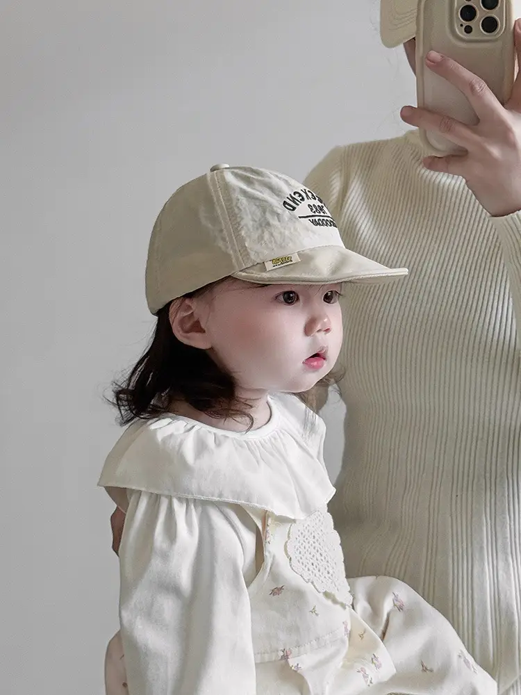 Baby Duck Cap Navy Blue 6M Sunscreen Hat — feature 11