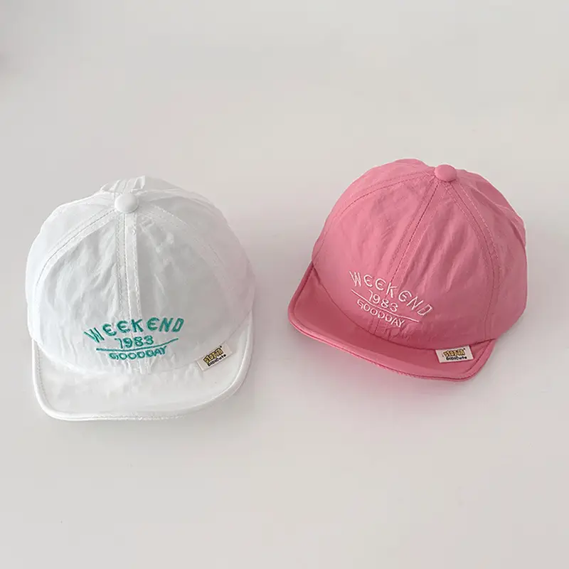 Baby Duck Cap Navy Blue 6M Sunscreen Hat — feature 3