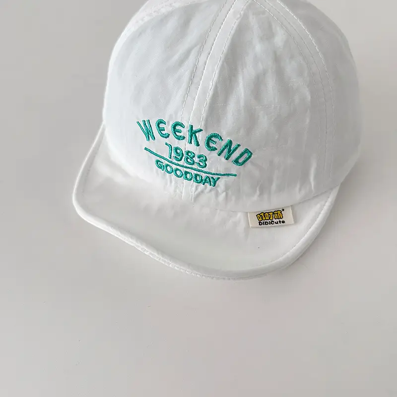 Baby Duck Cap Navy Blue 6M Sunscreen Hat — feature 4